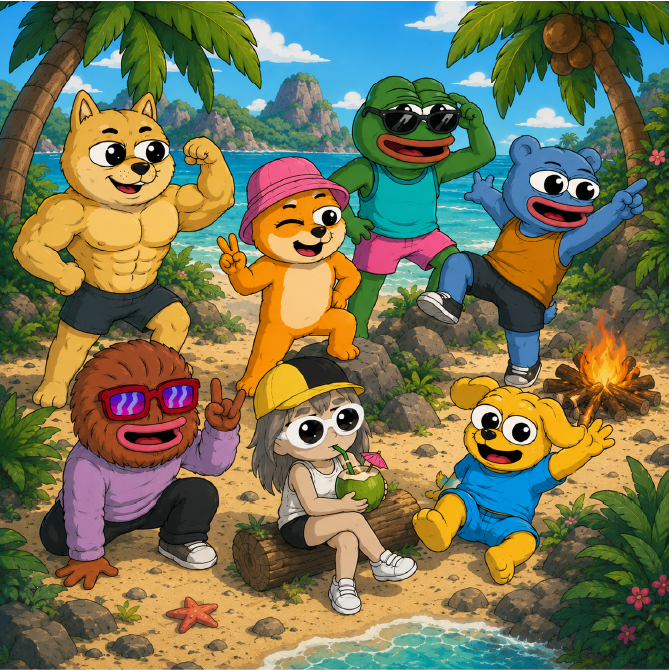 MemeLand Mascot